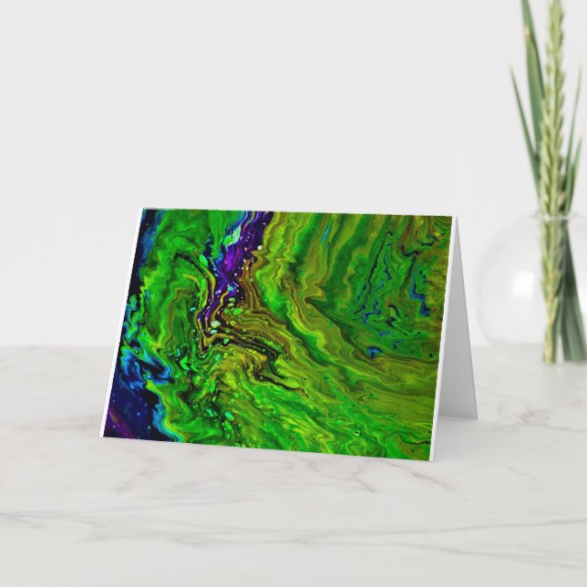 Abstract Color Study 25, Card (Front)