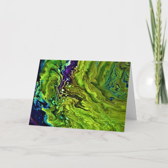 Abstract Color Study 25, card (Front)