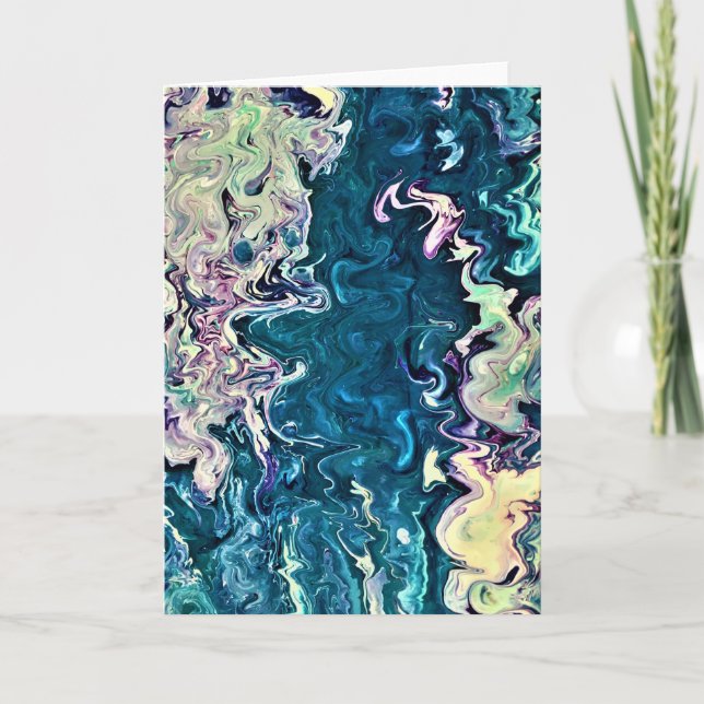 Abstract Color Study 260, card (Front)