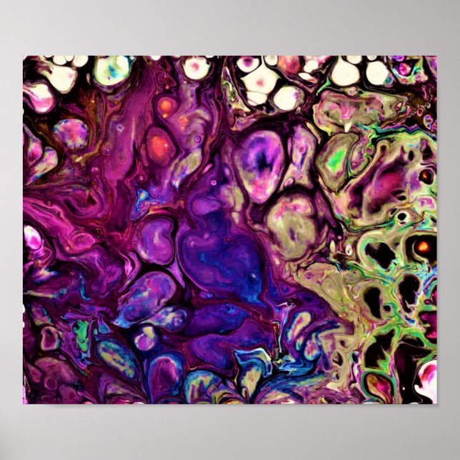 Abstract Color Study 261, Poster (Front)