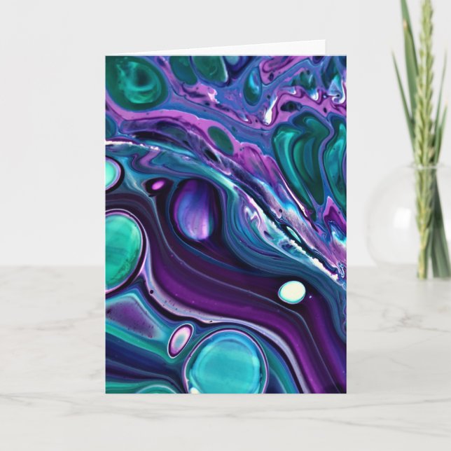 Abstract Color Study 268, card (Front)
