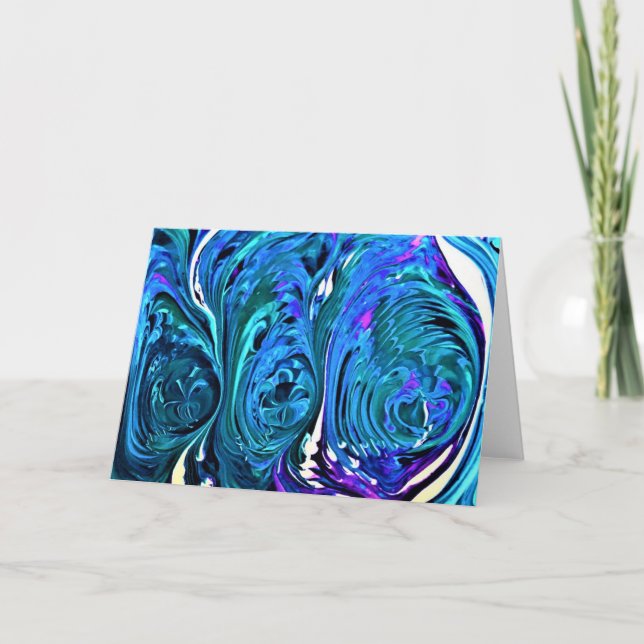 Abstract Color Study 277, card (Front)