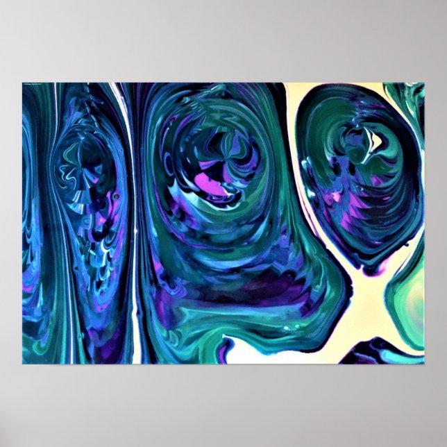 Abstract Color Study 278, Poster (Front)