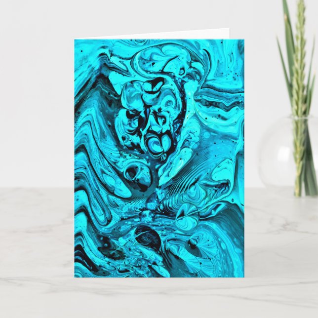 Abstract Color Study 27, card (Front)