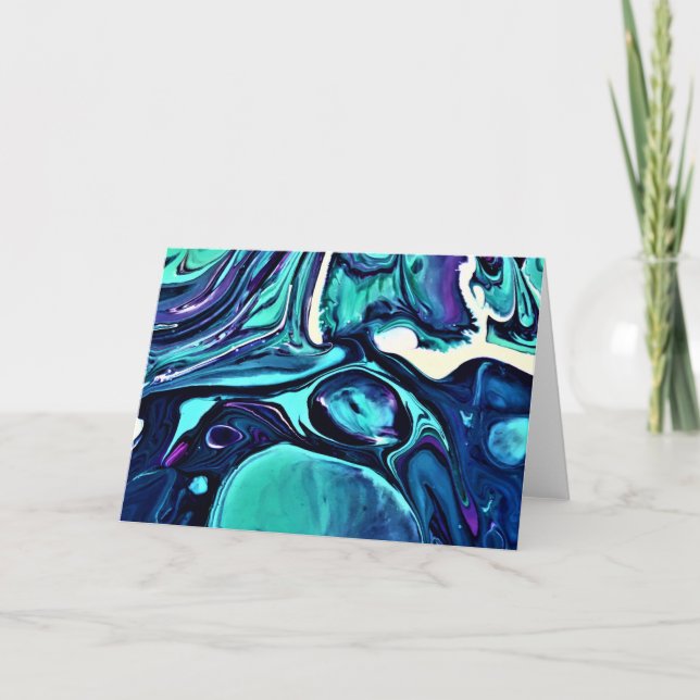 Abstract Color Study 283, card (Front)