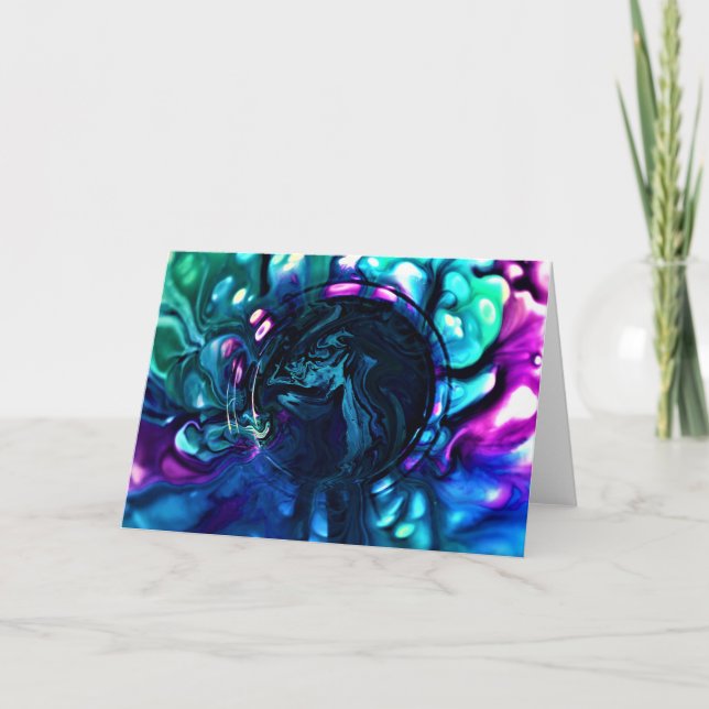 Abstract Color Study 287, card (Front)