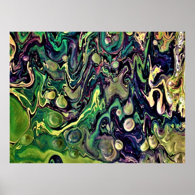 Abstract Color Study 290, Poster (Front)