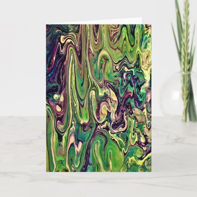 Abstract Color Study 299, card (Front)