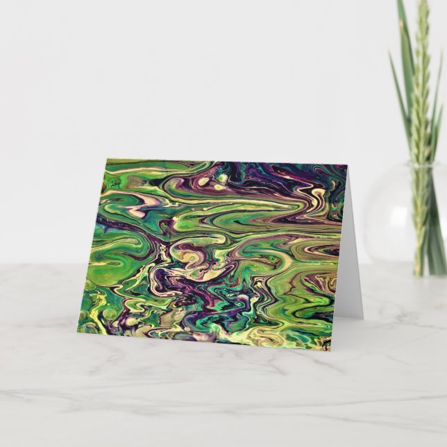 Abstract Color Study 299, card (Front)