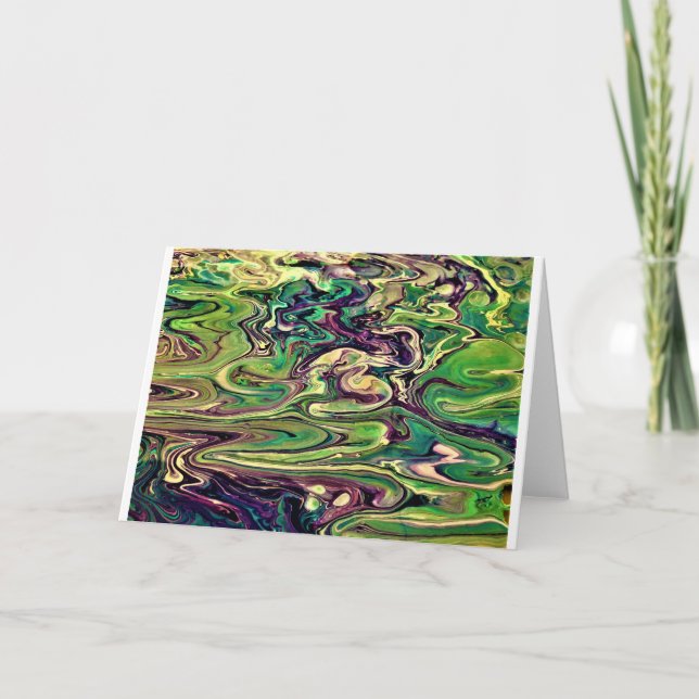 Abstract Color Study 299, card (Front)