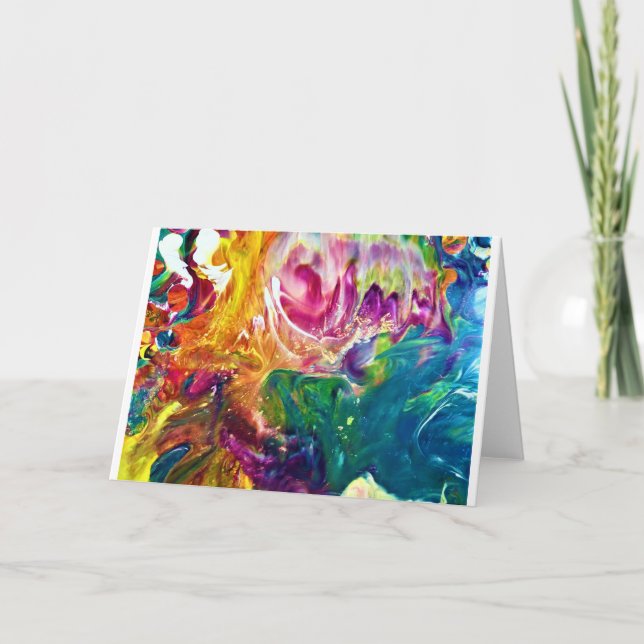 Abstract Color Study 2, Card (Front)