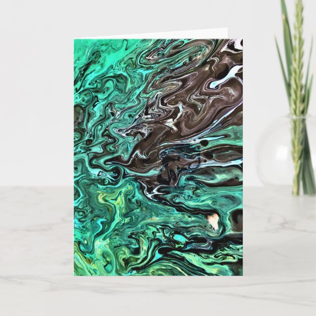 Abstract Color Study 300, card (Front)