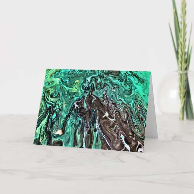 Abstract Color Study 300, card (Front)