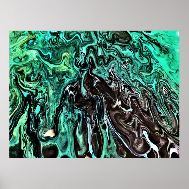 Abstract Color Study 300, Poster (Front)