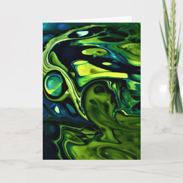 Abstract Color Study 302, card (Front)