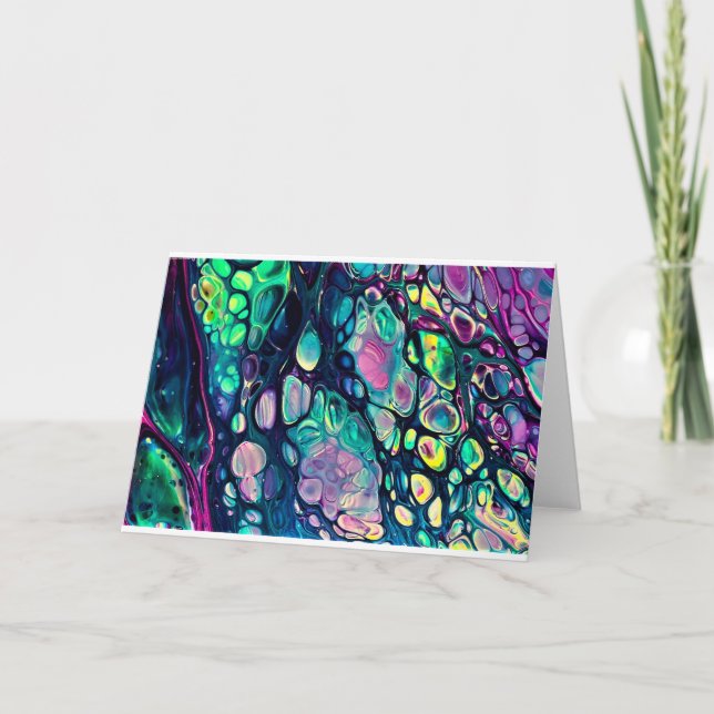 Abstract Color Study 304, Card (Front)
