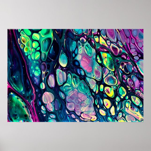 Abstract Color Study 304, Poster (Front)