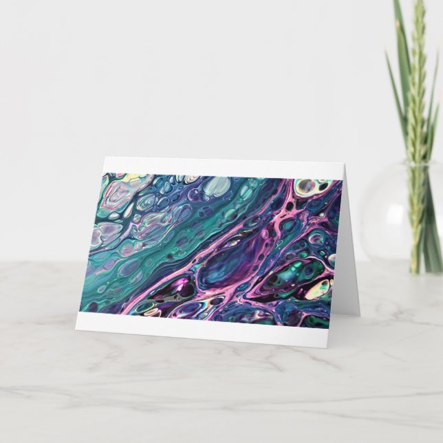 Abstract Color Study 305, Card (Front)