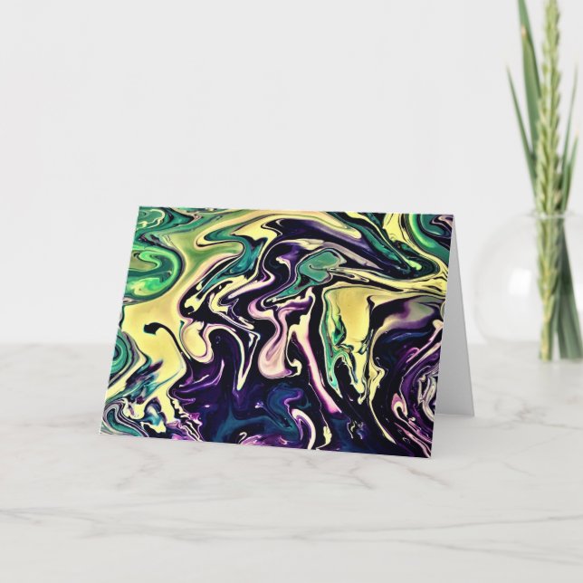 Abstract Color Study 308, card (Front)