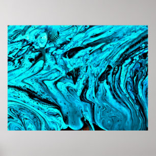Abstract Color Study 30, Poster