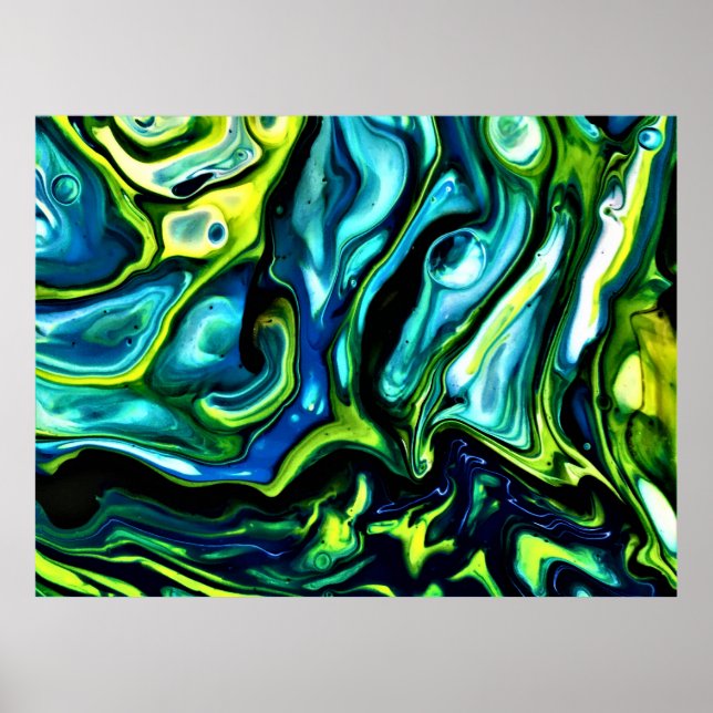 Abstract Color Study 315, Poster (Front)