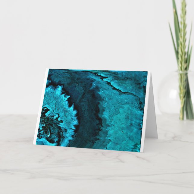 Abstract Color Study 31, card (Front)