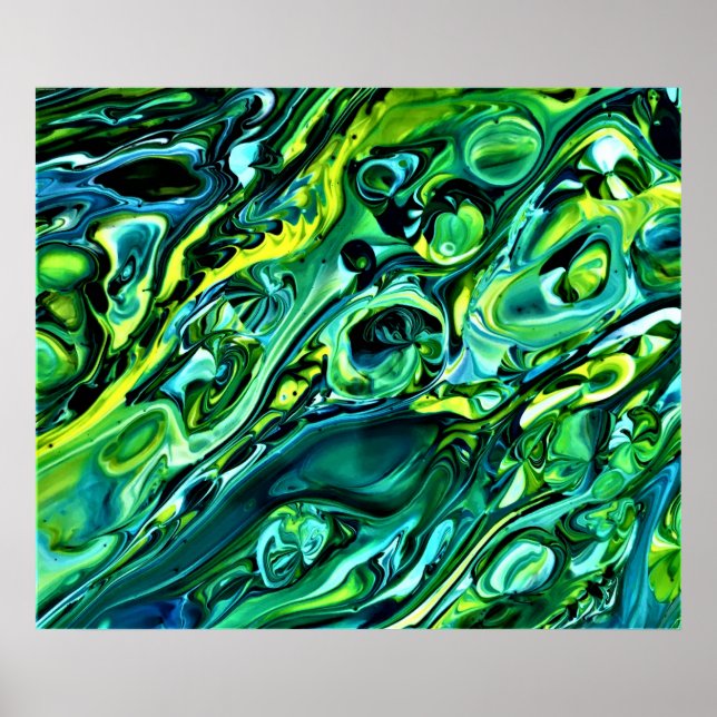Abstract Color Study 320, Poster (Front)