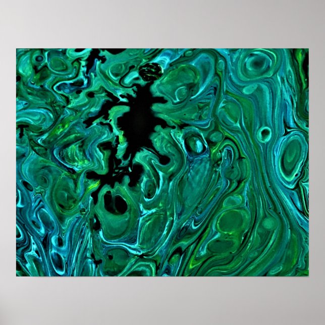 Abstract Color Study 321, Poster (Front)