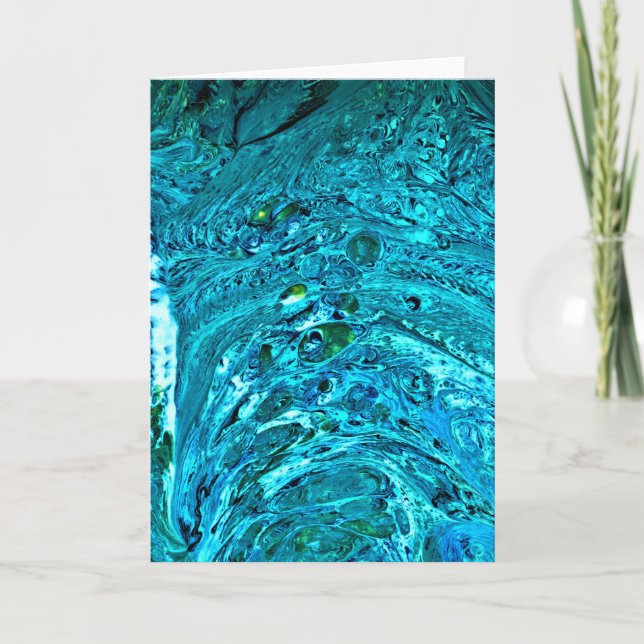 Abstract Color Study 32, card (Front)