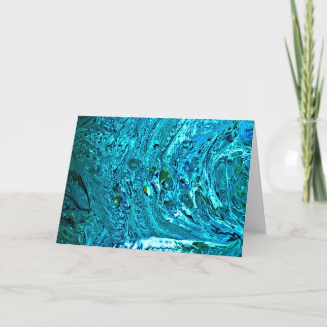 Abstract Color Study 32, card (Front)