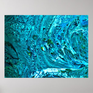 Abstract Color Study 32, Poster