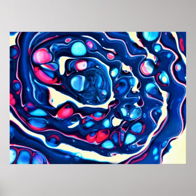 Abstract Color Study 331, Poster (Front)