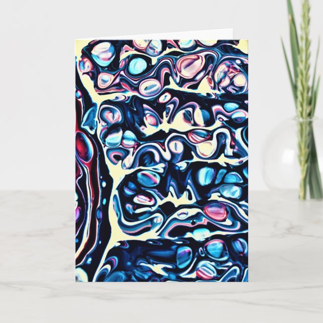 Abstract Color Study 334, card (Front)