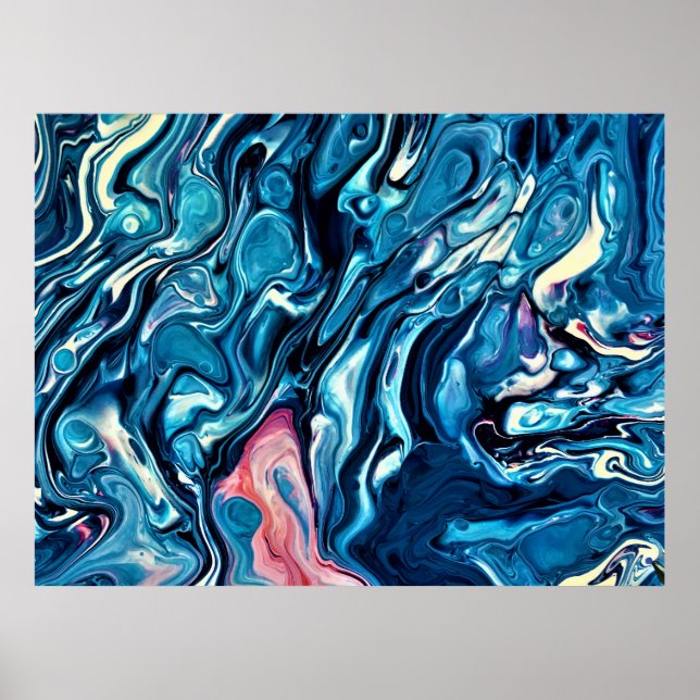 Abstract Color Study 334, Poster (Front)