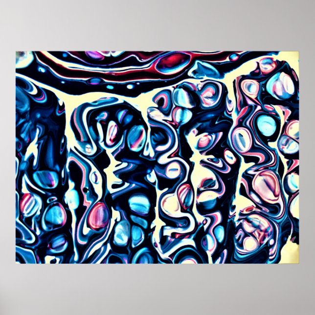 Abstract Color Study 334, Poster (Front)