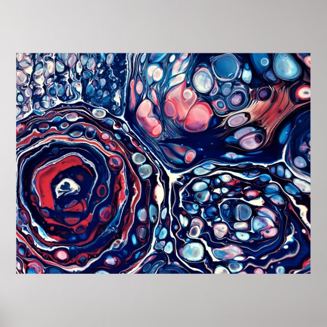 Abstract Color Study 336,  Poster (Front)