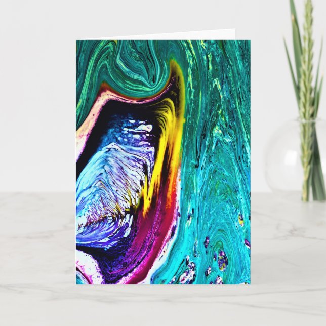 Abstract Color Study 33, card (Front)