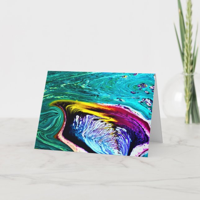 Abstract Color Study 33, card (Front)