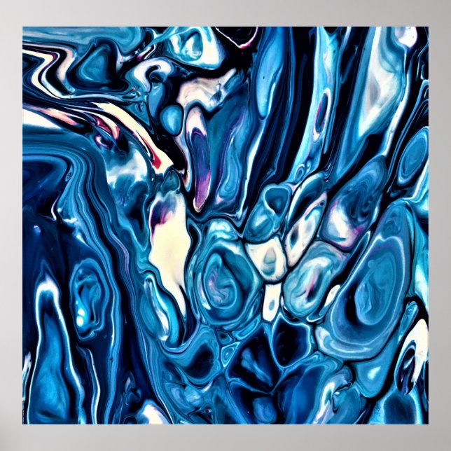 Abstract Color Study 342,  Poster (Front)