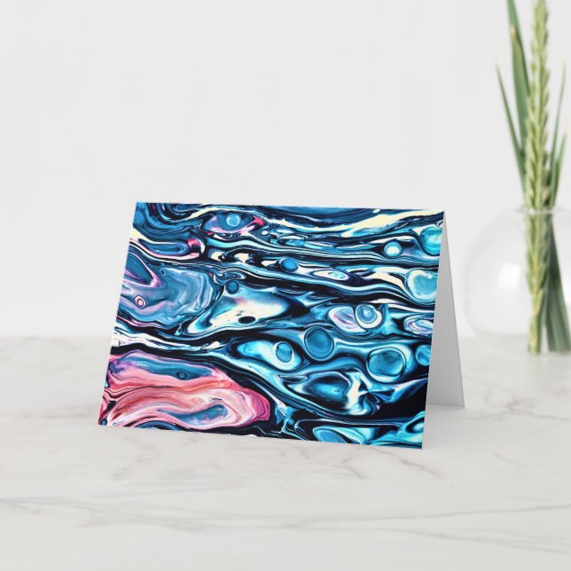 Abstract Color Study 343, card (Front)