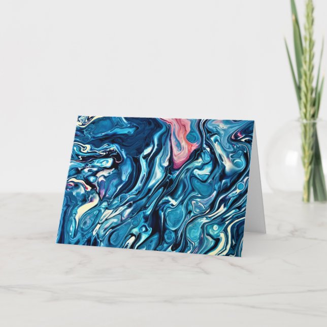 Abstract Color Study 344, card (Front)