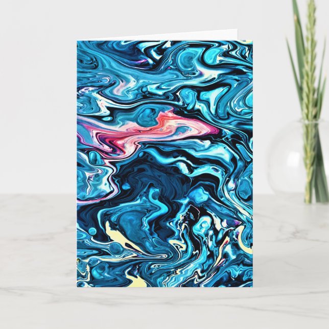 Abstract Color Study 345, card (Front)