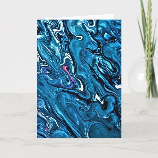 Abstract Color Study 352, card (Front)