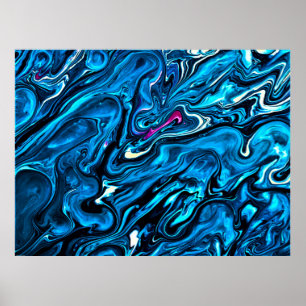 Abstract Color Study 352, Poster