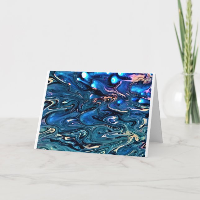 Abstract Color Study 354, Card (Front)