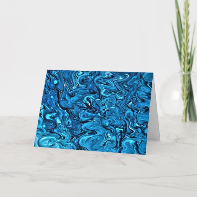 Abstract Color Study 360, card (Front)