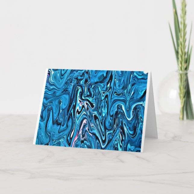 Abstract Color Study 364 Card (Front)