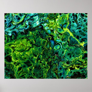 Abstract Color Study 367, Poster