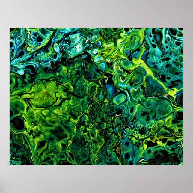 Abstract Color Study 367, Poster (Front)