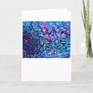 Abstract Color Study 368 Card